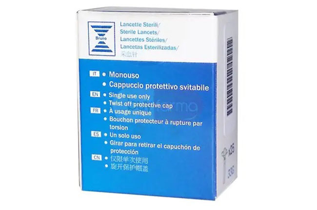 BRUNO LANCETTE PUNGIDITO 25 PEZZI - Farmacia-flash.it