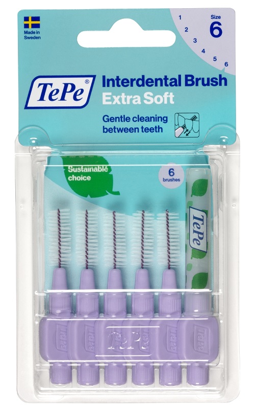 TEPE SCOVOLINO XSOFT LILLA 1,1MM 6 PEZZI - Farmacia-flash.it