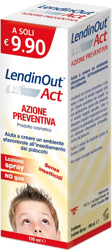 LENDINOUT ACT AZIONE PREVENTIVA SPRAY - Farmacia-flash.it