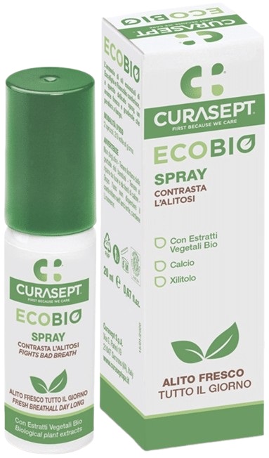CURASEPT PHARMADENT ECOBIO SPRAY 20 ML - Farmacia-flash.it