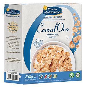 PIACERI MEDITERRANEI CEREALORO FIOCCHI DI RISO 250 G - Farmacia-flash.it