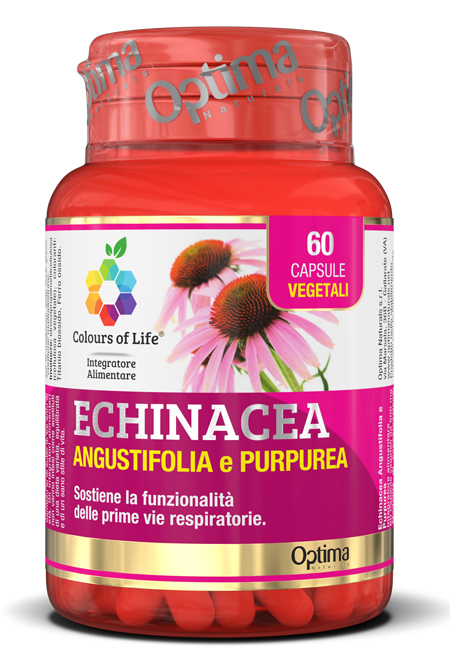 COLOURS OF LIFE ECHINACEA 60 CAPSULE VEGETALI 500 MG - Farmacia-flash.it