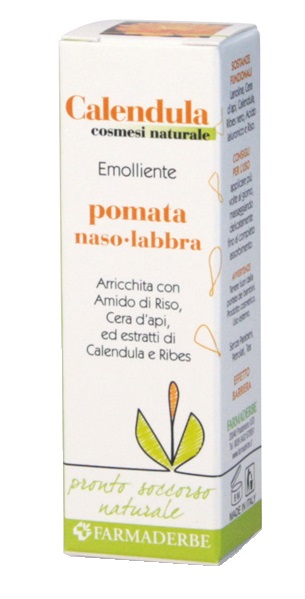 CALENDULA POMATA PROTETTIVA NASO LABBRA 10 ML - Farmacia-flash.it