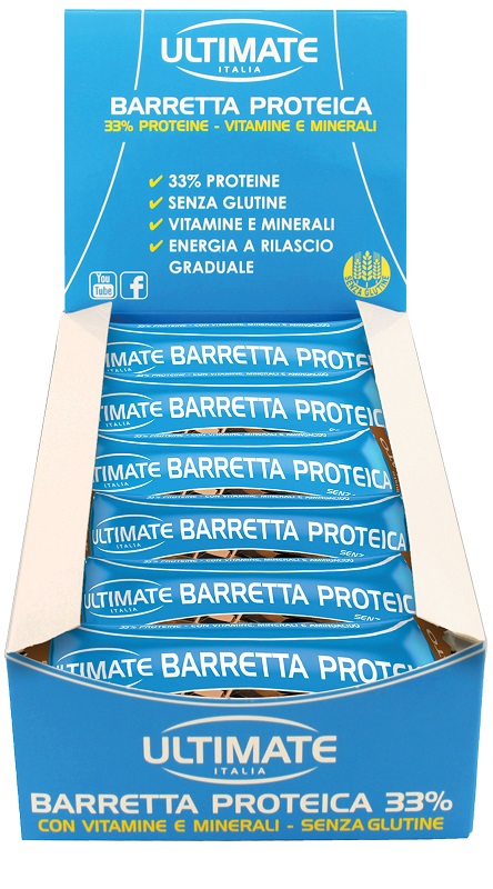 BARRETTA PROTEICA CIOCCOLATO 24 PEZZI - Farmacia-flash.it
