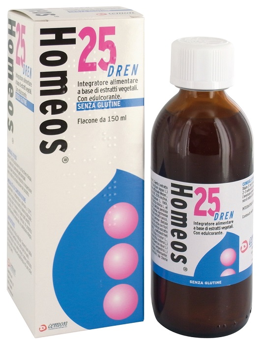 HOMEOS 25 DREN 150ML - Farmacia-flash.it