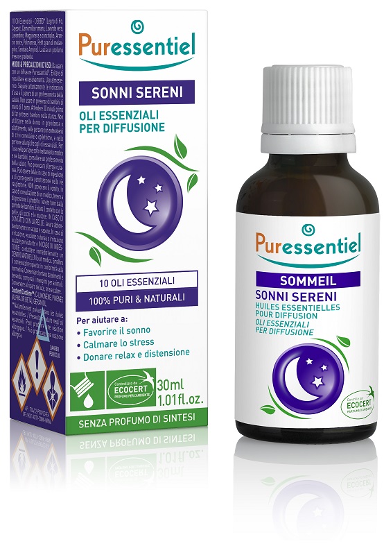 MISCELA ZEN OLI ESSENZIALI PER DIFFUSIONE 30 ML PURESSENTIEL ECOCERT - Farmacia-flash.it