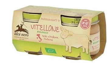 OMOGENEIZZATO DI VITELLONE BABY FOOD BIO 2 X 80 G - Farmacia-flash.it