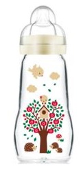 MAM BIBERON VETRO FEELGOOD 260 ML - Farmacia-flash.it