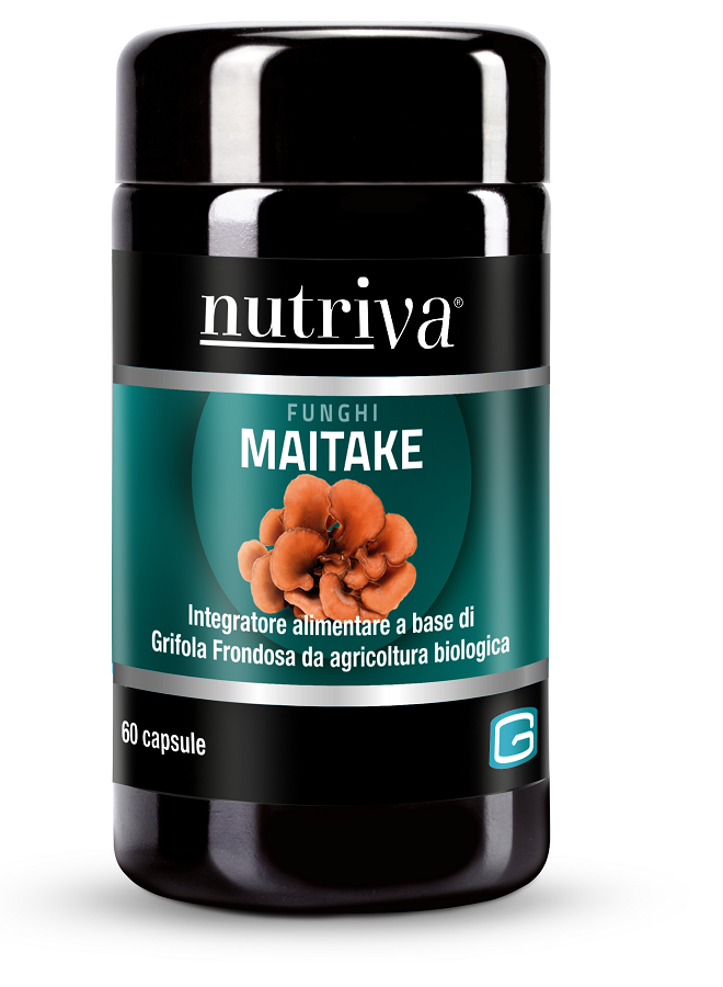 NUTRIVA MAITAKE 60 VEGICAPSULE - Farmacia-flash.it