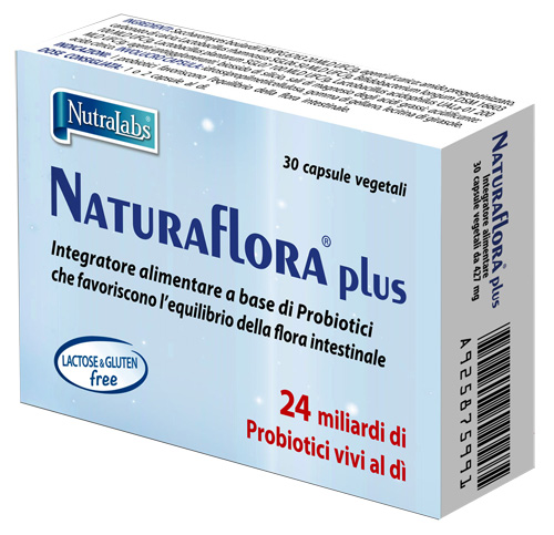 NATURAFLORA PLUS 30 CAPSULE GASTRORESISTENTI - Farmacia-flash.it