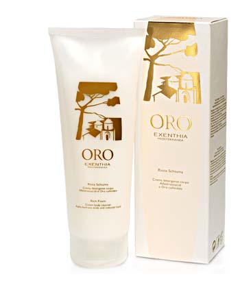 EXENTHIA MEDITERRANEA ORO DOCCIA RICCA SCHIUMA 260 ML - Farmacia-flash.it
