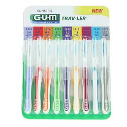 GUM TRAV/LER KIT SCOVOLINI 9 PEZZI - Farmacia-flash.it