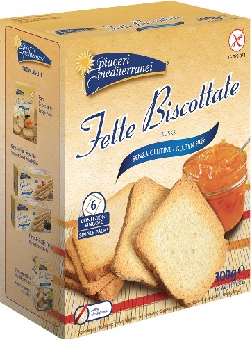 PIACERI MEDITERRANEI BONTA' DEL MATTINO FETTE BISCOTTATE 300 G - Farmacia-flash.it