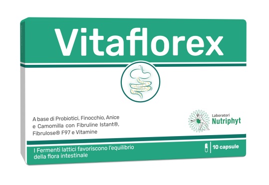 VITAFLOREX 10 CAPSULE 4,6 G - Farmacia-flash.it