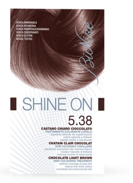 BIONIKE SHINE ON 5,38 CASTANO CHIARO CIOCCOLATO 125 ML - Farmacia-flash.it