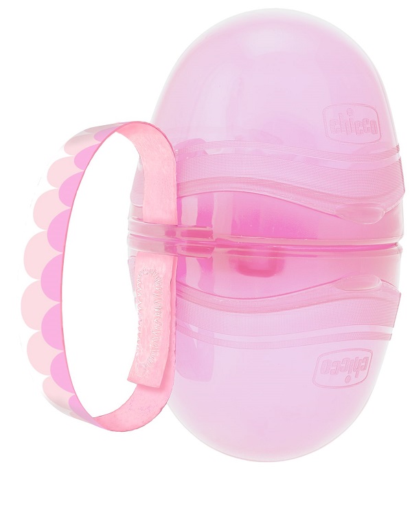 CHICCO PORTASUCCHIETTO DOPPIO ROSA 1 PEZZO - Farmacia-flash.it