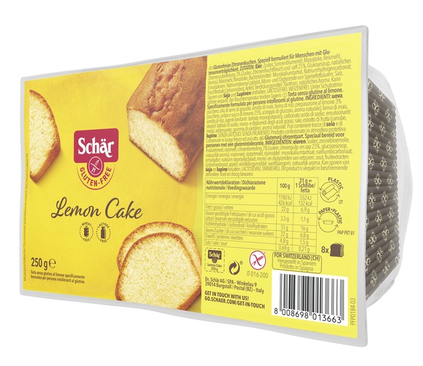 SCHAR LEMON CAKE 250 G - Farmacia-flash.it