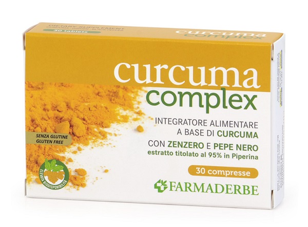 CURCUMA COMPLEX 30 COMPRESSE - Farmacia-flash.it