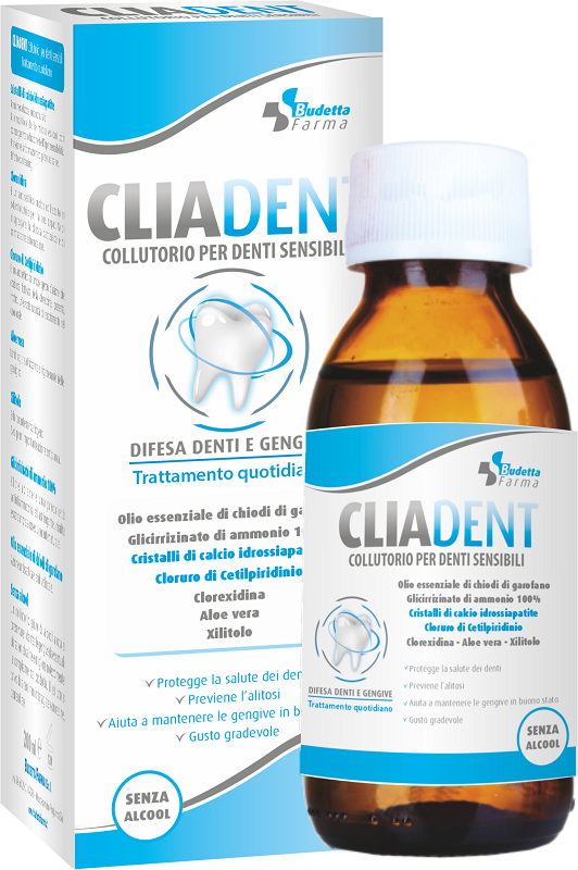 CLIADENT COLLUTORIO DENTI SENSIBILI - Farmacia-flash.it