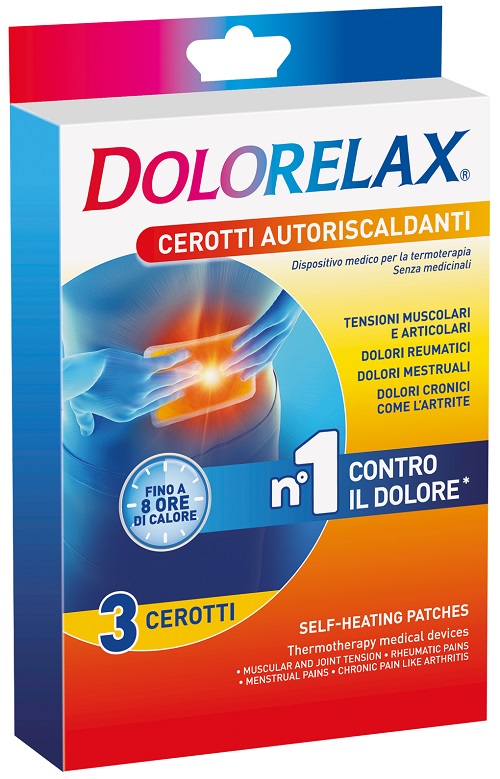 DOLORELAX CEROTTO EFFETTO CALDO 6 PEZZI - Farmacia-flash.it