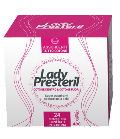 LADY PRESTERIL COTTON POWER PROTEGGI SLIP POCKET ANATOMICI RIPIEGATI PROMO 24 PEZZI - Farmacia-flash.it