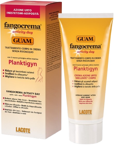 GUAM FANGOCREMA ACTIVITY DAY TRATTAMENTO CORPO CON PRINCIPIO ATTIVO PLANKTIGYN 200 ML - Farmacia-flash.it