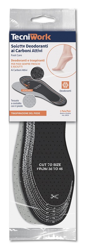 SOLETTE DEODORANTI AI CARBONI ATTIVI 1 PAIO - Farmacia-flash.it