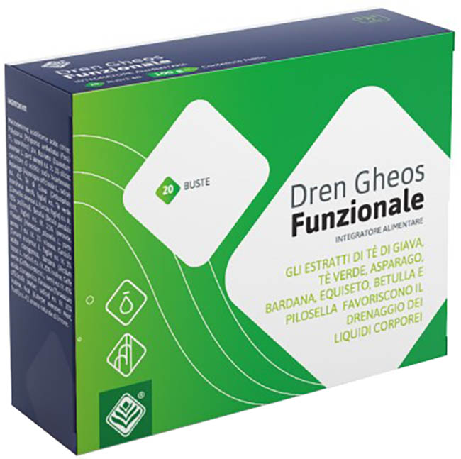 DREN GHEOS FUNZIONALE 20 BUSTINE - Farmacia-flash.it