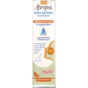 APROPOS RINO DEFENS SOLUZIONE IPERTONICA 125 ML - Farmacia-flash.it
