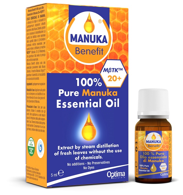 MANUKA BENEFIT OLIO ESSENZIALE DI MANUKA 5 ML - Farmacia-flash.it