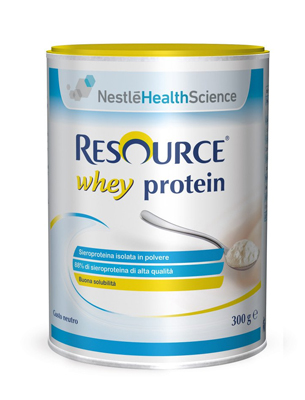 RESOURCE WHEY PROTEIN NEUTRO 300 G - Farmacia-flash.it