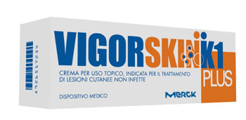 VIGORSKIN K1 PLUS CREMA PER LESIONI CUTANEE NON INFETTE 100 ML - Farmacia-flash.it