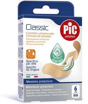 CEROTTO PIC CLASSIC PIC DITA ANTIBATTERICO 6 PEZZI - Farmacia-flash.it