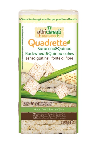ALTRICEREALI QUADRETTE SARACENO E QUINOA BIO 130 G - Farmacia-flash.it