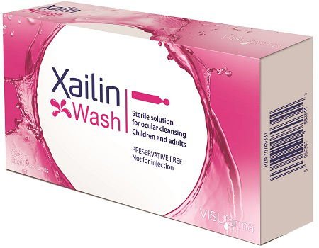 XAILIN WASH SOLUZIONE STERILE OCULARE 20 FLACONCINI 5 ML MONODOSE - Farmacia-flash.it