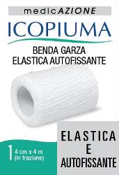 ICOPIUMA BENDA GARZA ELASTICA AUTOFISSANTE CM 4X4 MT - Farmacia-flash.it