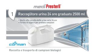 CONTENITORE URINA 24 ORE MEDIPRESTERIL - Farmacia-flash.it