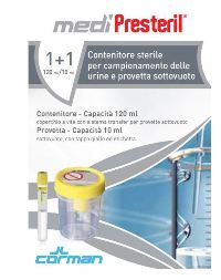 CONTENITORE URINA + PROVETTA MEDIPRESTERIL - Farmacia-flash.it