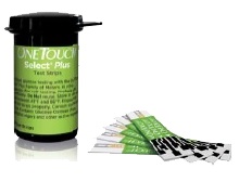 STRISCE MISURAZIONE GLICEMIA ONETOUCH SELECT PLUS 25 STRISCE - Farmacia-flash.it