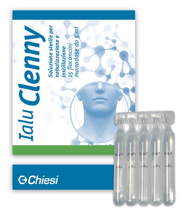 IALU CLENNY 15 FLACONCINI 5 ML SOLUZIONE STERILE PER NEBULIZZAZIONE E INSTILLAZIONE CON ACIDO IALURONICO - Farmacia-flash.it