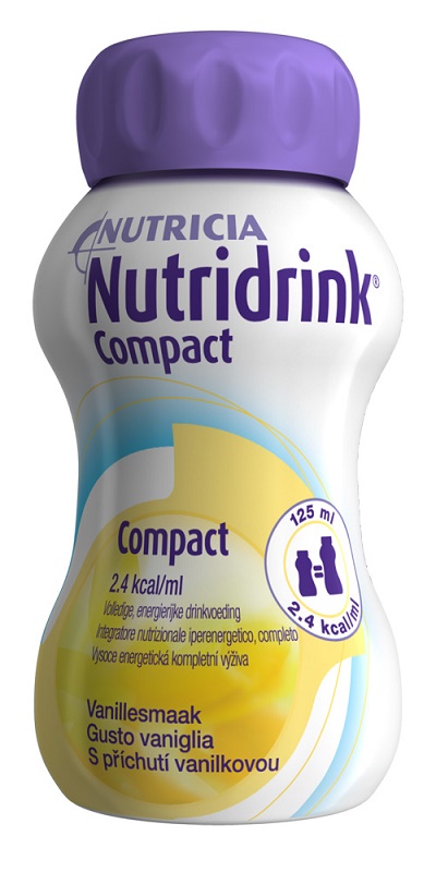 NUTRIDRINK COMPACT VANIGLIA 125 ML 4 PEZZI - Farmacia-flash.it
