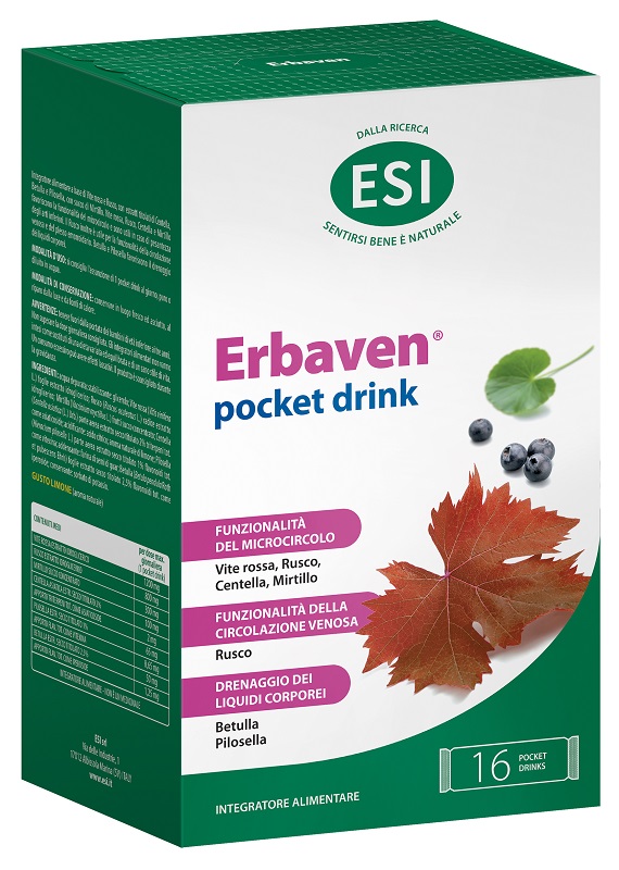 ESI ERBAVEN 16 POCKET DRINK 320 ML - Farmacia-flash.it