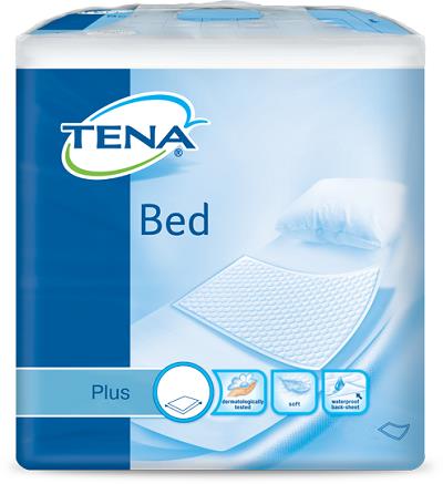 TRAVERSA PER INCONTINENZA TENA BED NON RIMBOCCABILE 60X60 CM PLUS 40 PEZZI - Farmacia-flash.it