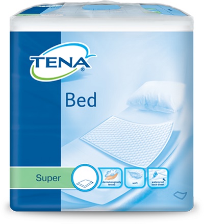 TRAVERSA PER INCONTINENZA NON RIMBOCCABILE TENA BED SUPER 60X90CM 35 PEZZI - Farmacia-flash.it