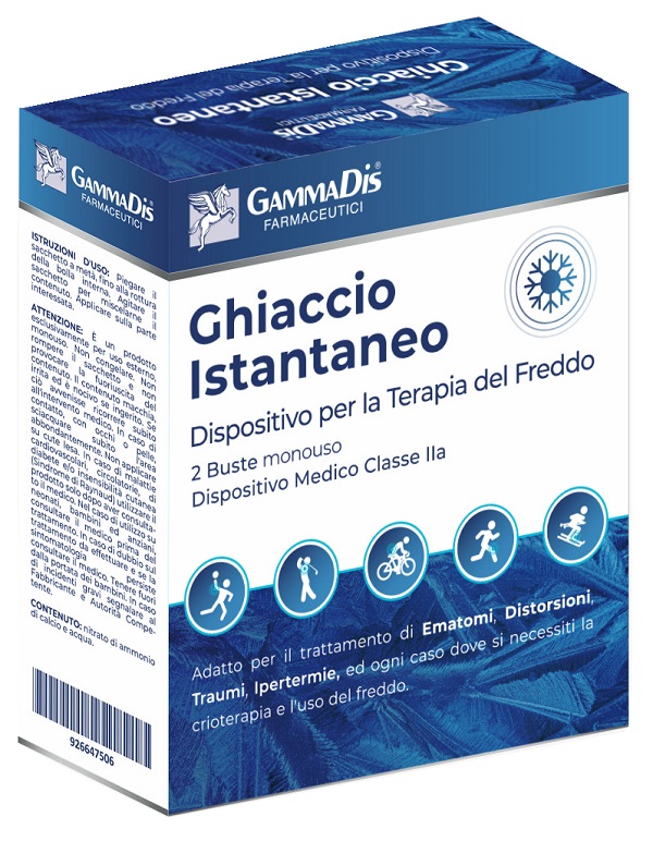 GHIACCIO ISTANTANEO TNT GAMMADIS 2 PEZZI - Farmacia-flash.it