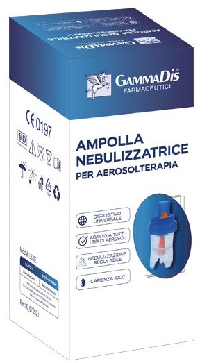 AMPOLLA AEROSOL PLASTICA GAMMADIS 1 PEZZO - Farmacia-flash.it