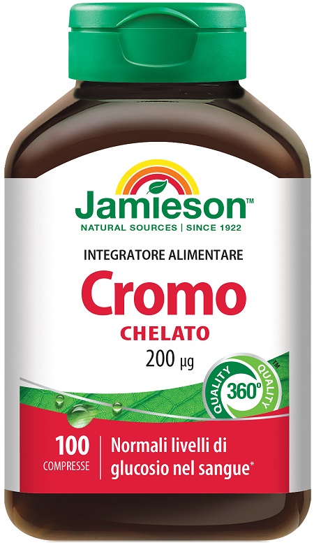 JAMIESON CROMO CHELATO 100 COMPRESSE - Farmacia-flash.it