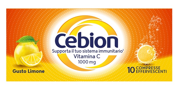 CEBION EFFERVESCENTE VITAMINA C LIMONE 10 COMPRESSE - Farmacia-flash.it