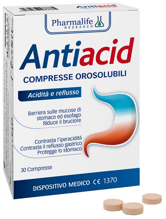 ANTIACID 30 COMPRESSE OROSOLUBILI - Farmacia-flash.it
