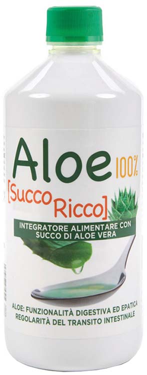 ALOE SUCCO E POLPA 100% 1 LITRO - Farmacia-flash.it